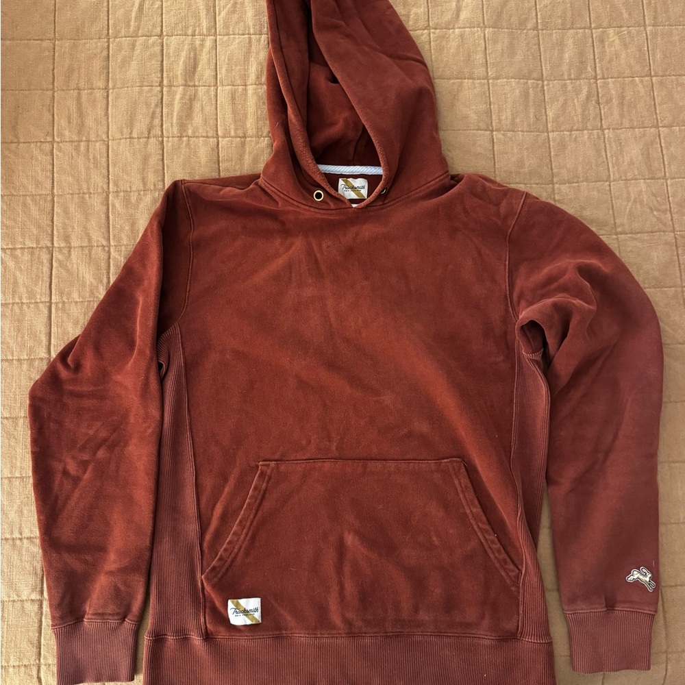 Tracksmith Brick Red Hoodie